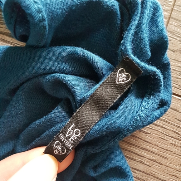 Casual jersey knit high low dress s - Picture 4 of 6